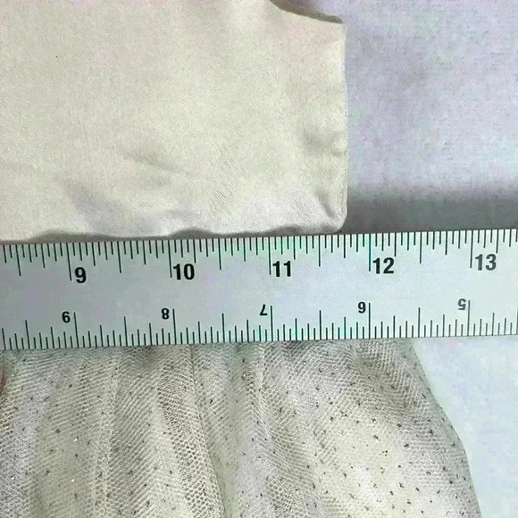 Blueberi Boulevard Girl’s Dress Sz 5 Cream with Gold Accents Christmas Wedding - Picture 6 of 7